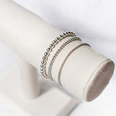 Modern Princess Silver Bracelet ~ 5mm